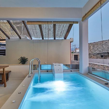 2 Bedroom Villa With Heated Swimming Pool-Spa Whirlpool-Bbq! Melidhonion  ภายนอก รูปภาพ