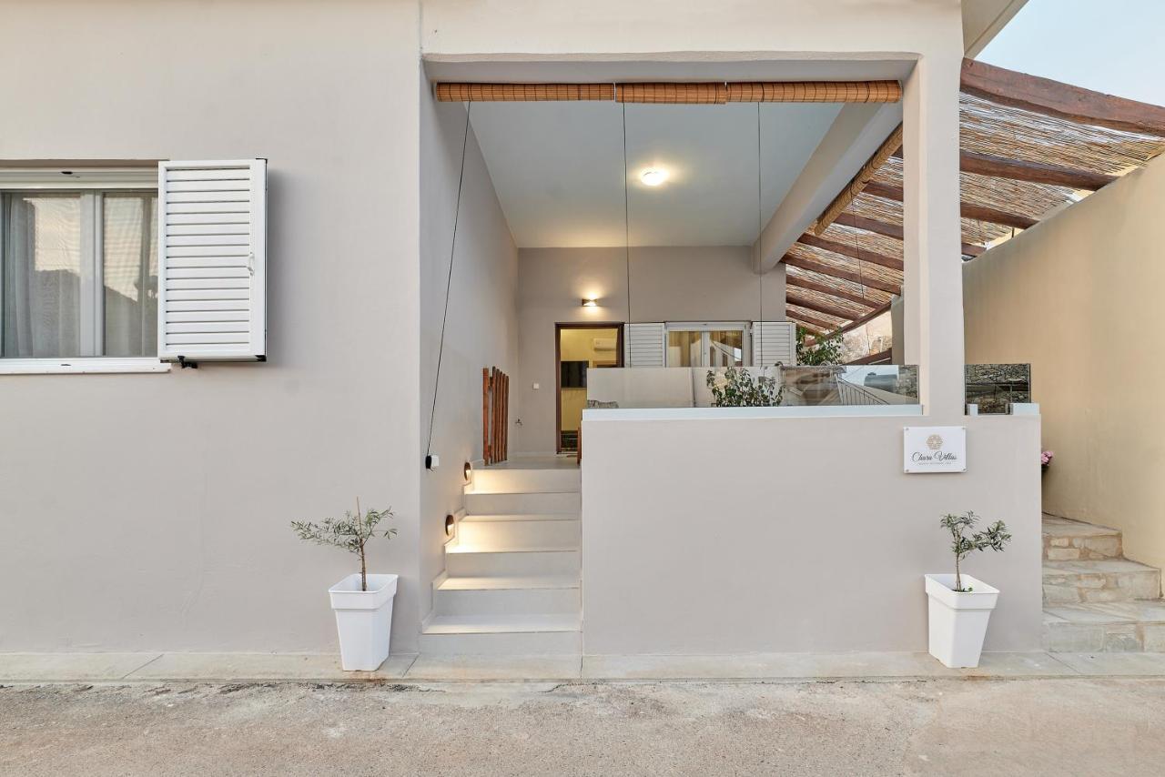 2 Bedroom Villa With Heated Swimming Pool-Spa Whirlpool-Bbq! Melidhonion  ภายนอก รูปภาพ