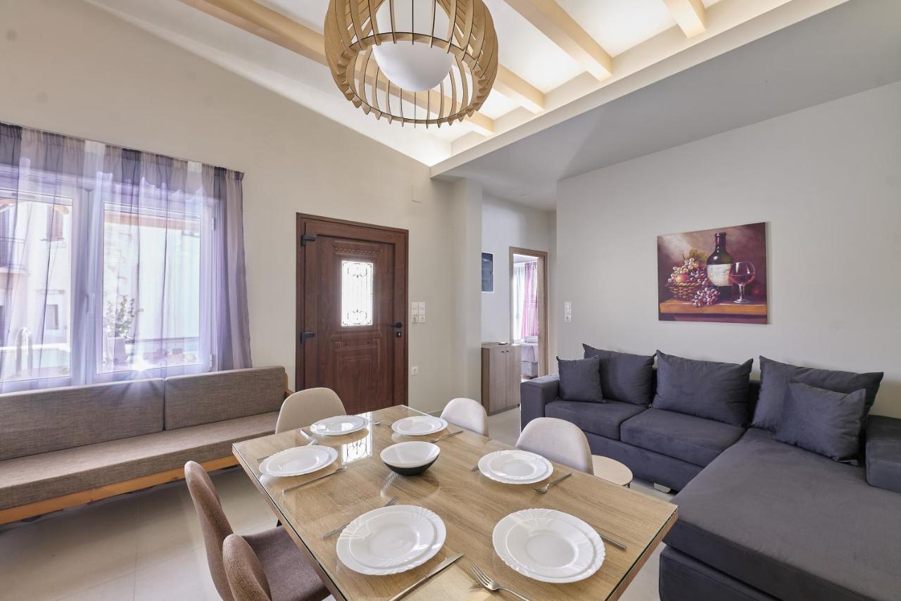 2 Bedroom Villa With Heated Swimming Pool-Spa Whirlpool-Bbq! Melidhonion  ภายนอก รูปภาพ